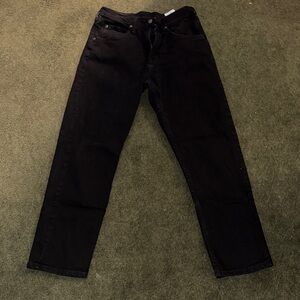 Men's Black Wrangler Jeans